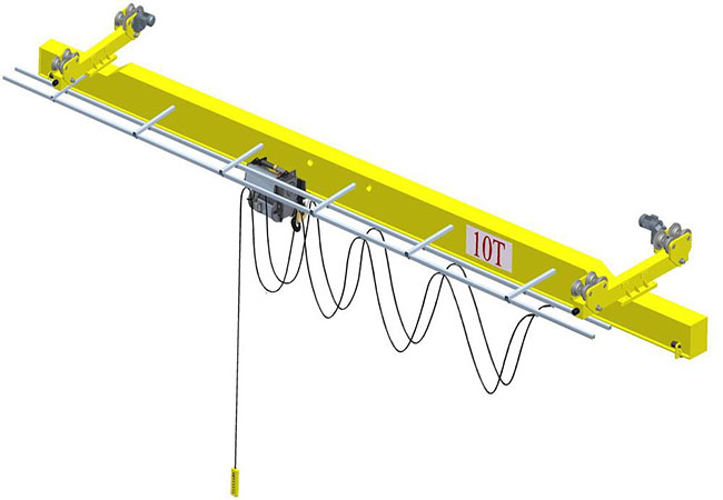 Μονοκόλλητη δοκός αναρρόφησης δοκού Crane.jpg Single Girder Beam Suspension Overhead Crane.jpg