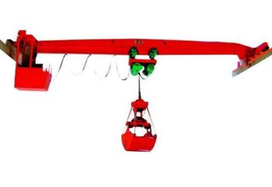 Μονόπλευρο γερανός γερανού με πιάσιμο